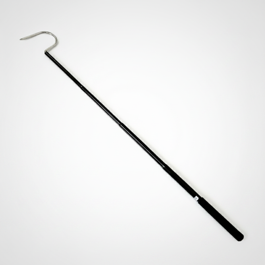 100cm snake hook shown in full extended view