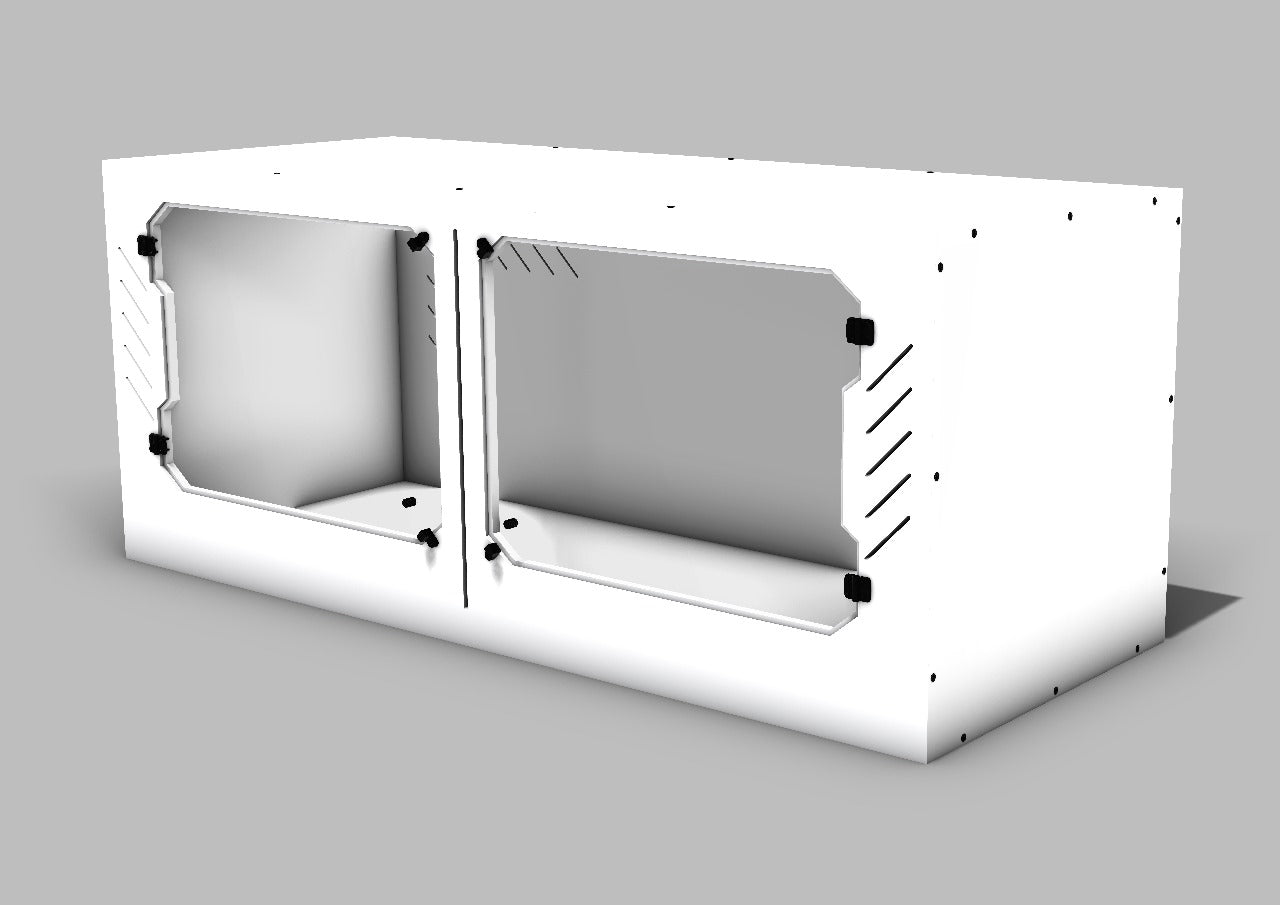 RCB120 large budget-friendly PVC reptile enclosure