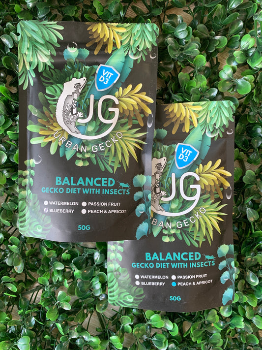 Urban Gecko Balanced Diet resealable package
