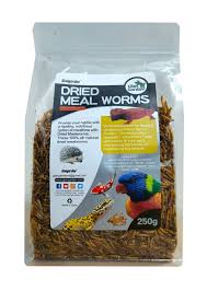 Giangarden Dried Mealworms 250g front packaging