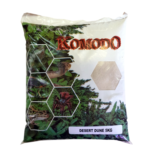 5kg bag of Komodo white desert substrate