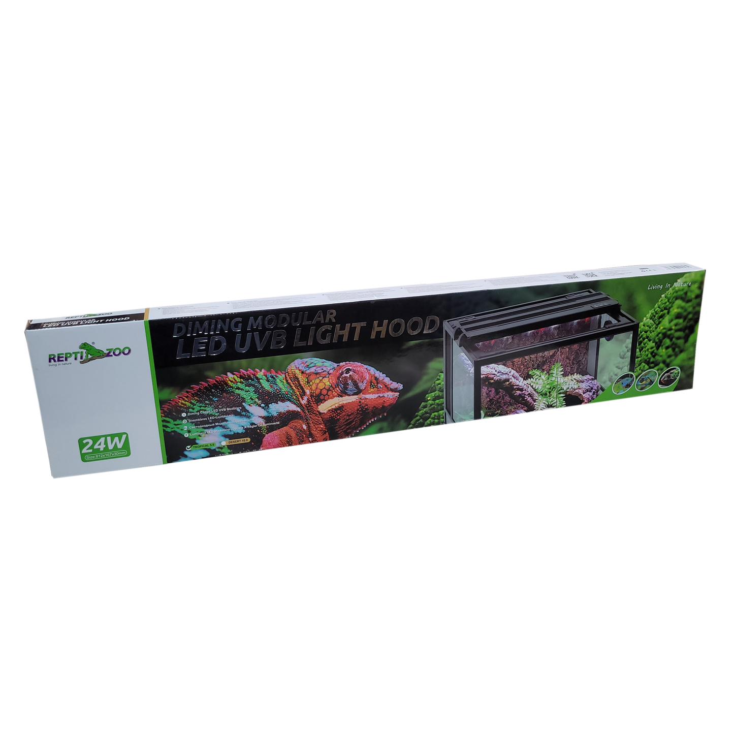 LED UVB 5.0 Light Hood Tropical