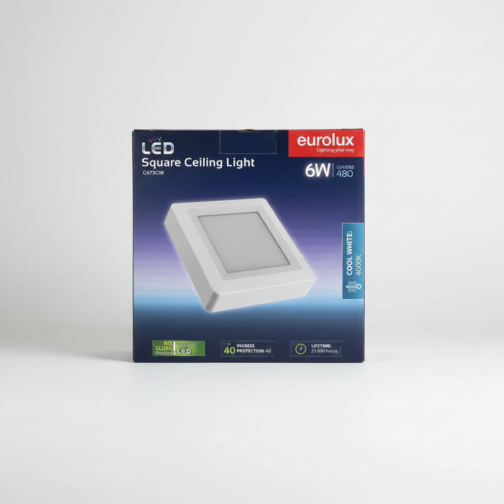 Square LED light