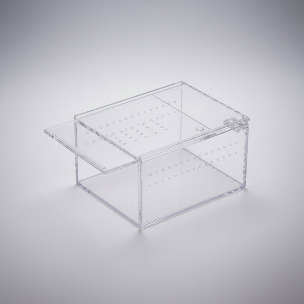 Front-open magnetic lid demonstration