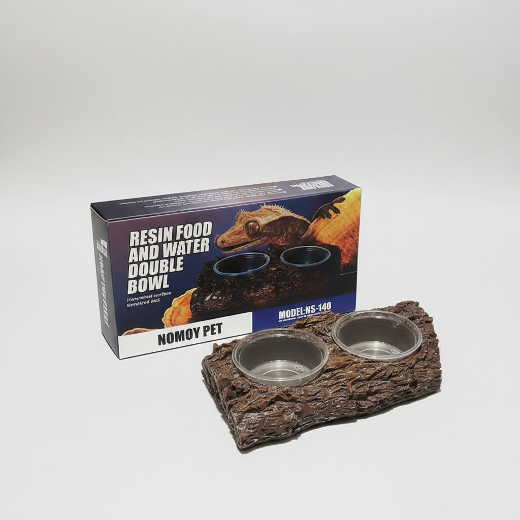 Nomoy NS-140 reptile resin food and water bowl