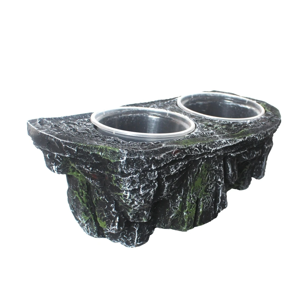 Rock-style resin finish close-up