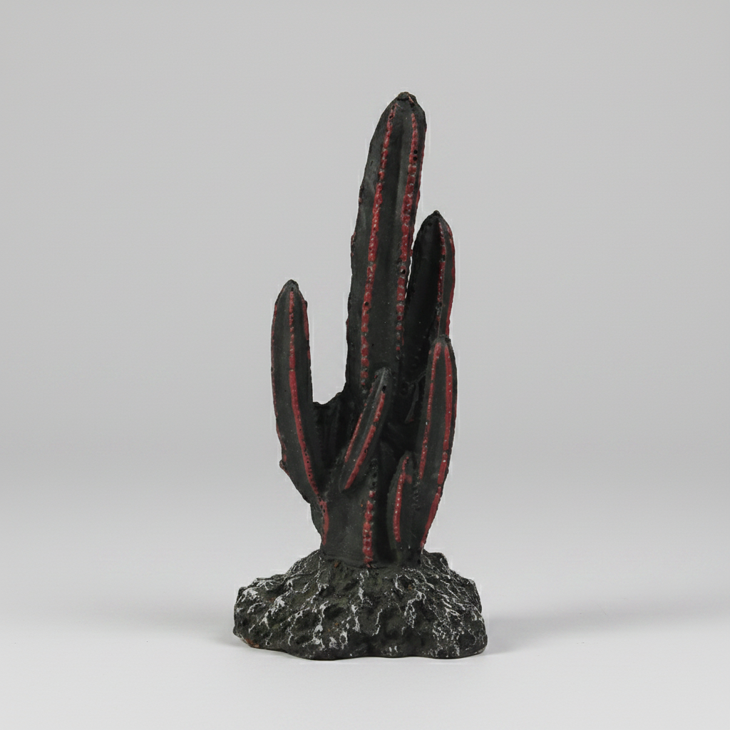 Close-up of cactus texture and detailing