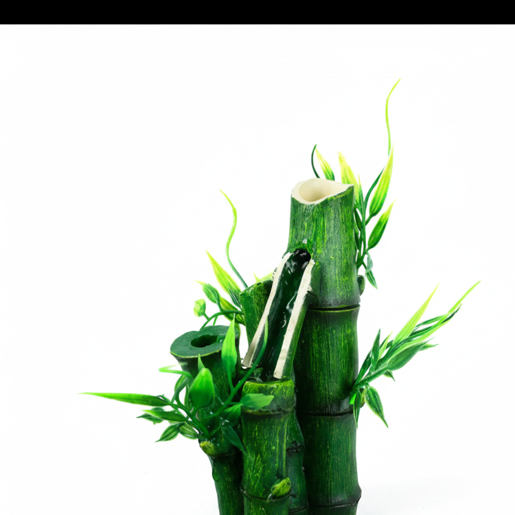 2in1 Bamboo plant dripper -Reptile fountain
