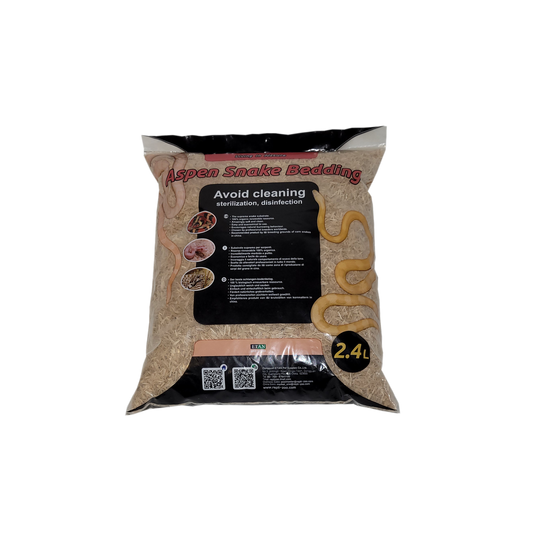 Packaged Repti Aspen Snake Bedding – 2.4L