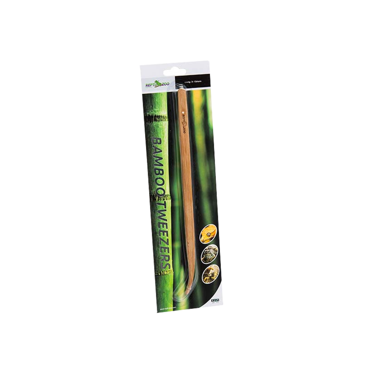 Packaged ReptiZoo Bamboo Tweezers – 300mm