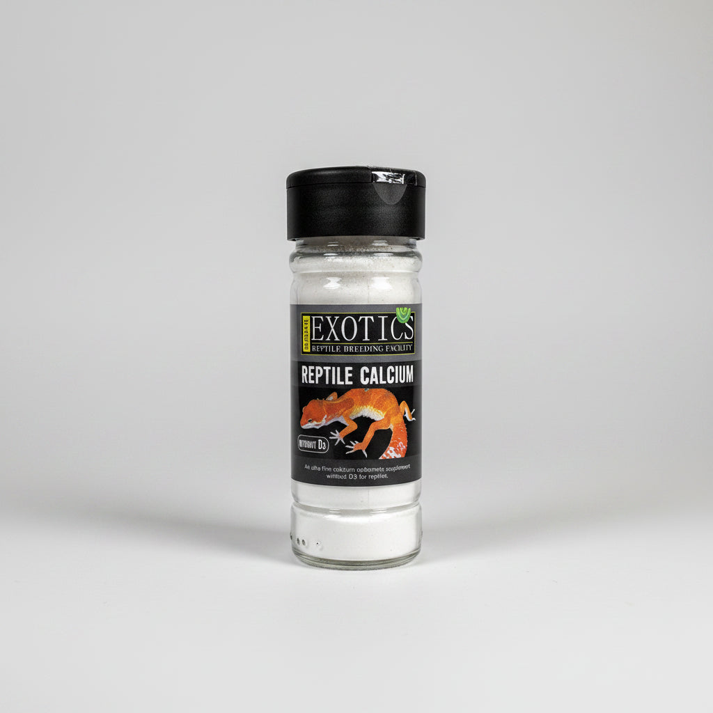 Reptile calsium powder without D3