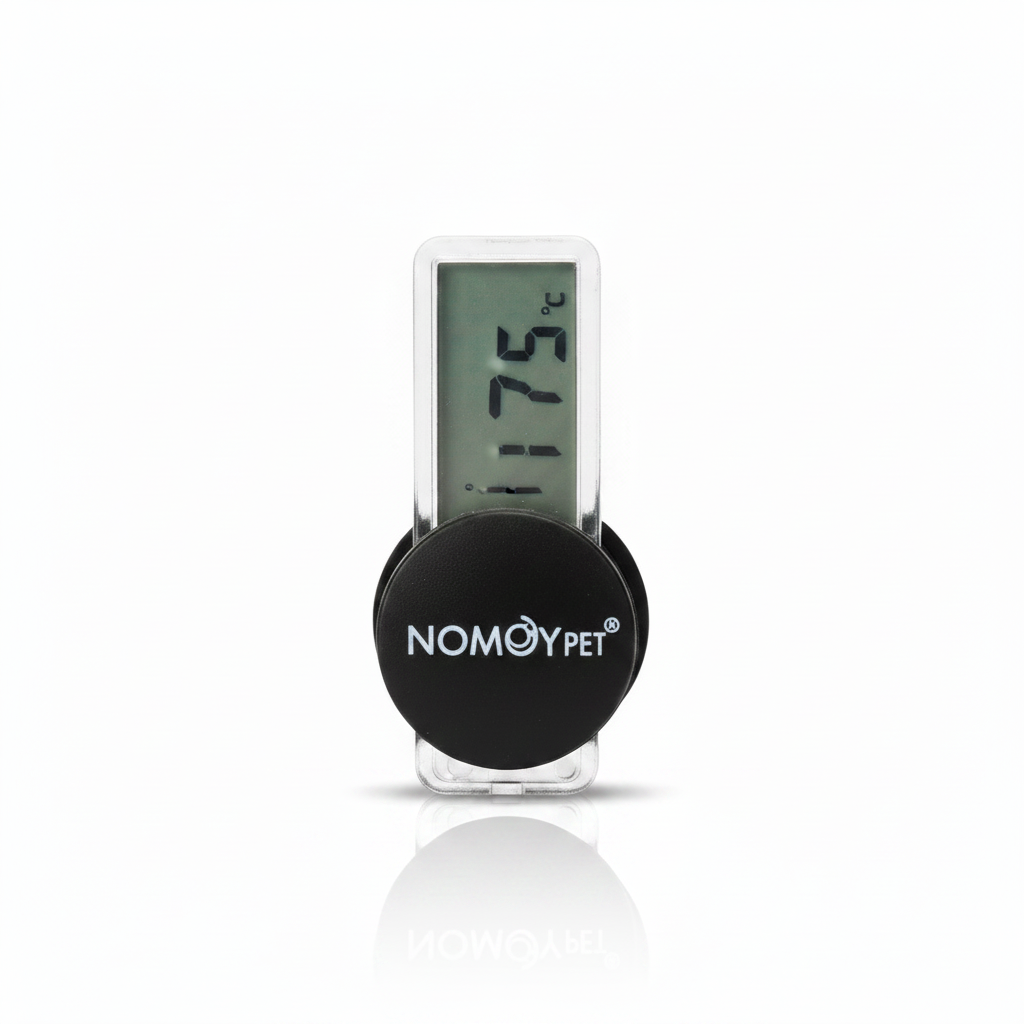 Nomoy NNF-23 thermometer displaying temperature