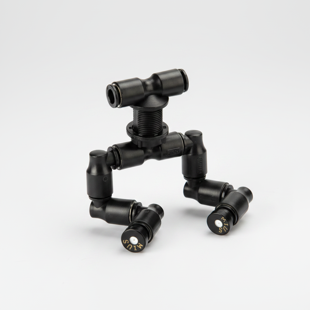 MIUS dual fogger with both mist outlets