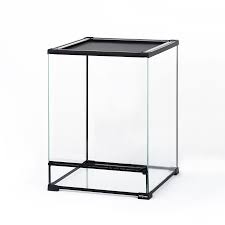 Swing doors open on the Giangarden glass terrarium