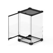 Swing doors open on the Giangarden glass terrarium