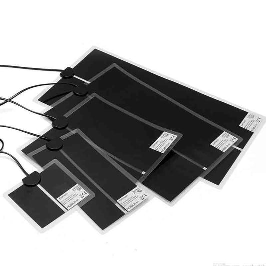 Nomoy NR-01 heat pads from 5W to 28W displayed