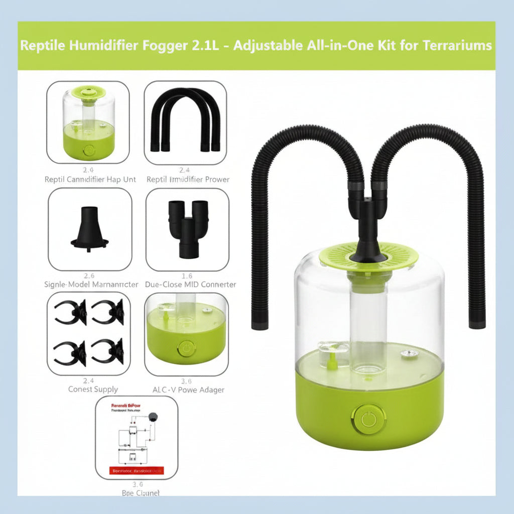 Reptile Double tube humidifier - Nomoy NFF-170