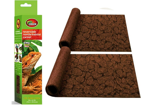 McianZoo reptile carpet rolled