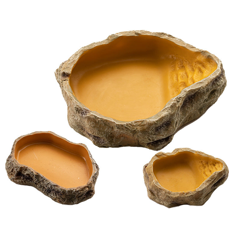 Multiple feeding basin sizes side by side