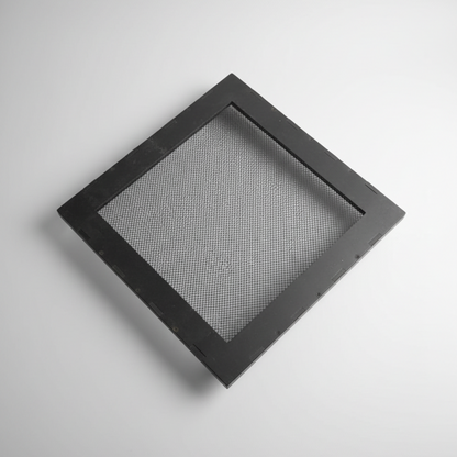 Black square mesch top  on a background