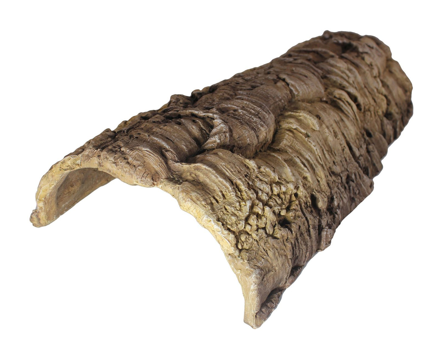 Natural-looking resin hides collection with realistic design for reptiles.