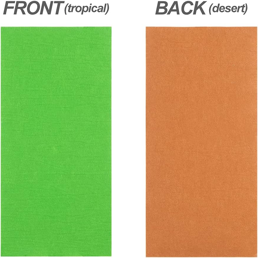 Reversible Reptile Mat Tropical & Desert Terrarium