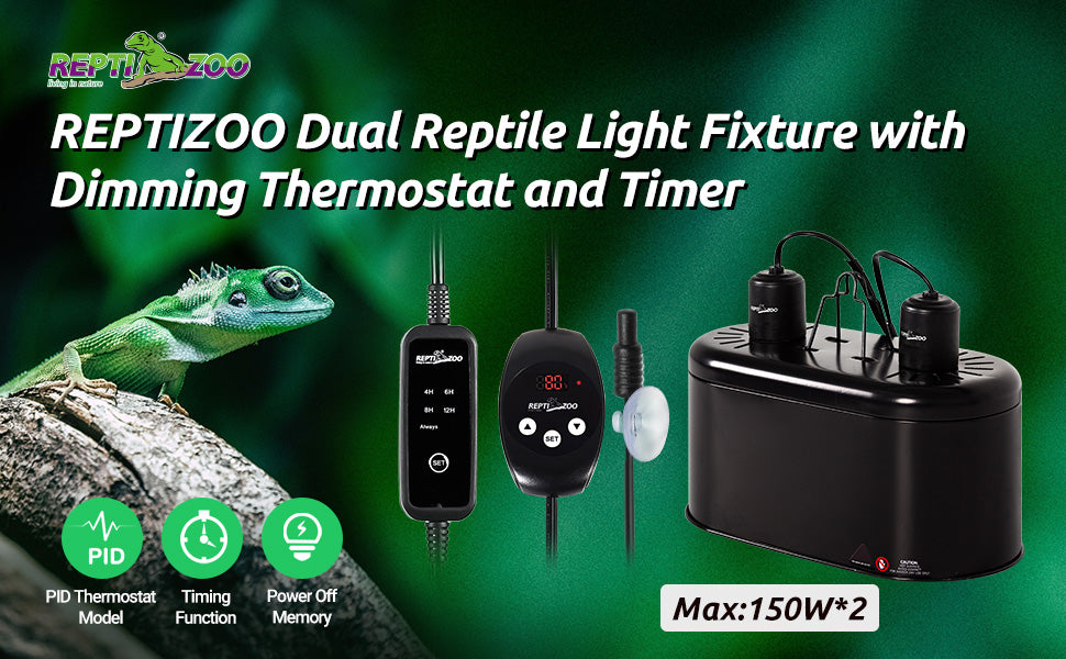 Repti Dual Dome 2x150W