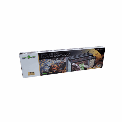 LED UVB 10.0 Light Hood Desert Reptile Light