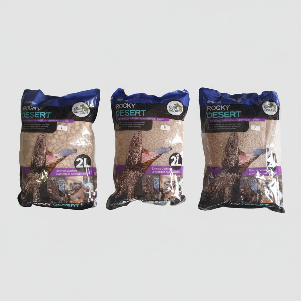 Giangarden Rocky Desert Reptile Substrate 2L – Natural Desert Bedding