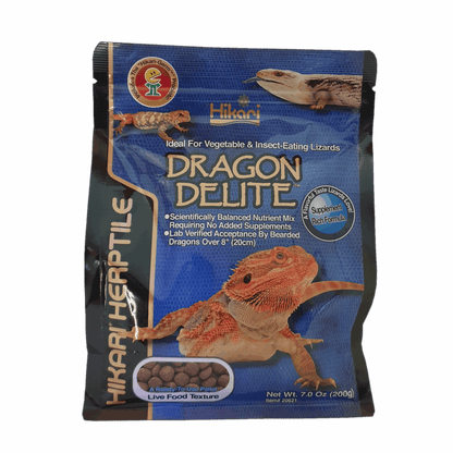 Hikari Dragon Delite 200g – Complete Probiotic Nutrition for Bearded Dragons