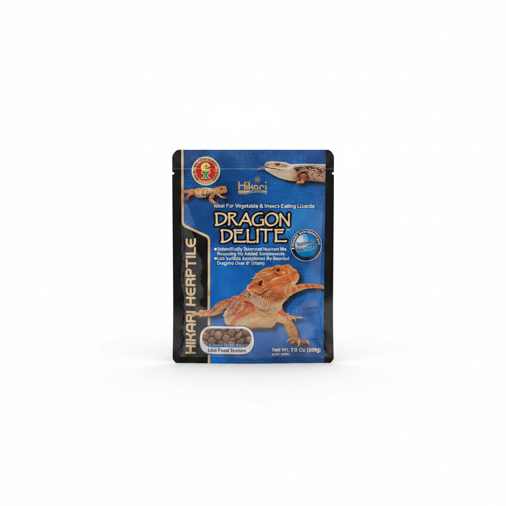 Hikari Dragon Delite 200g – Complete Probiotic Nutrition for Bearded Dragons