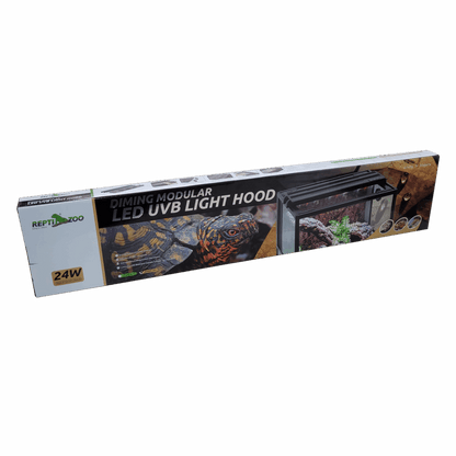 LED UVB 10.0 Light Hood Desert Reptile Light