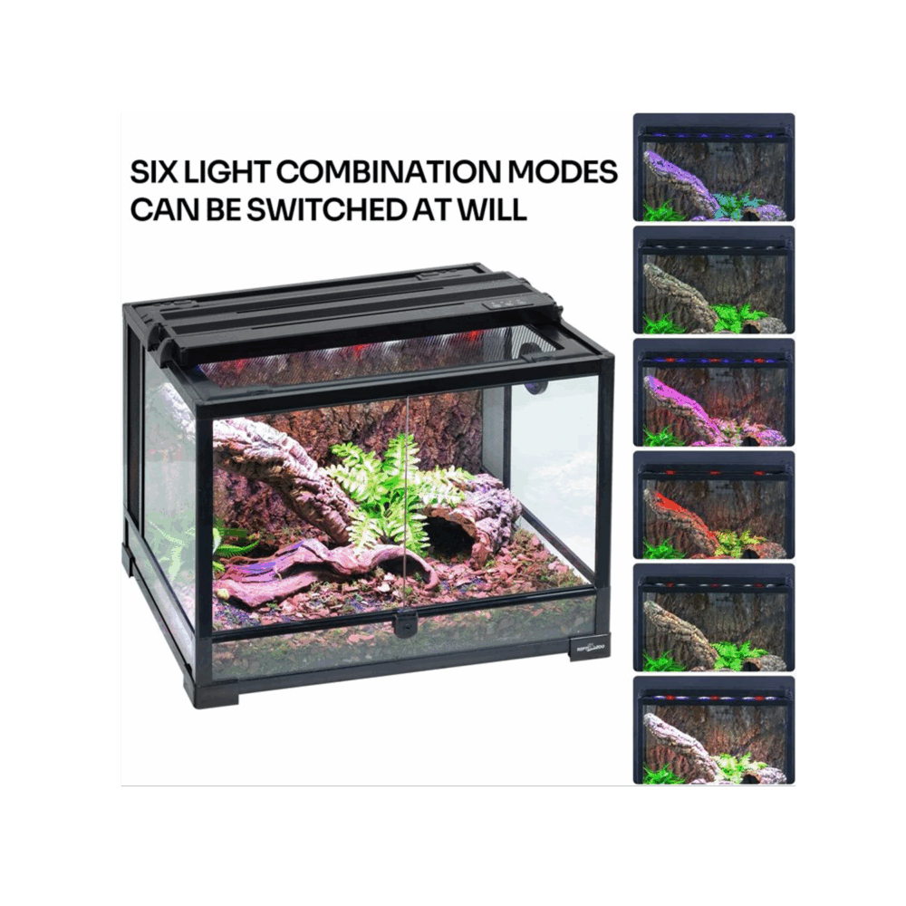 LED UVB 10.0 Light Hood Desert Reptile Light
