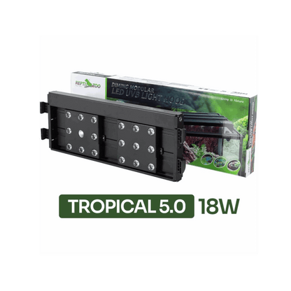 LED UVB 10.0 Light Hood Desert Reptile Light