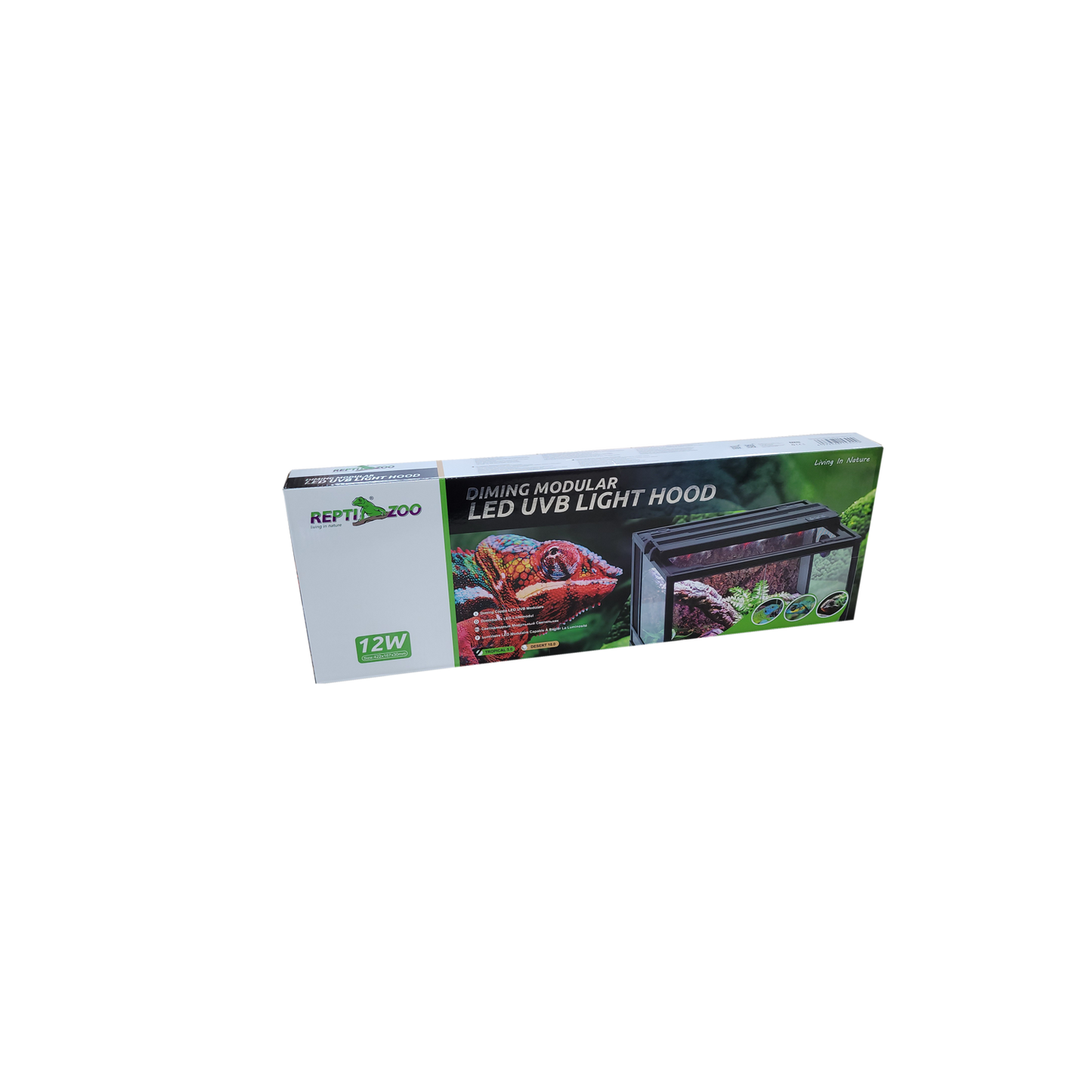 LED UVB 10.0 light hood desert - 18" 12w
