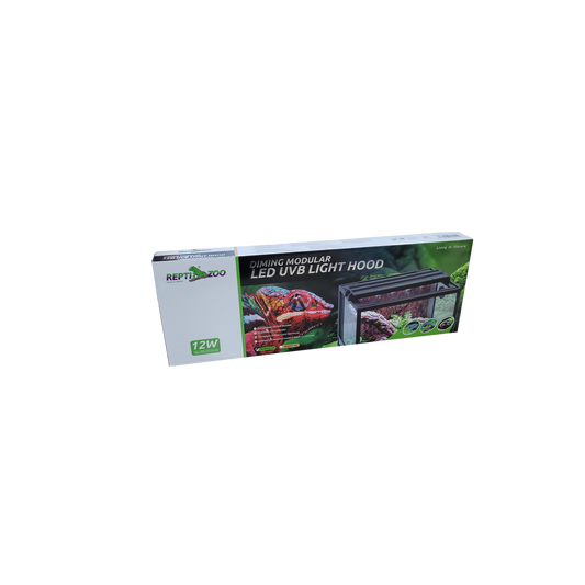 12W LED UVB light hood 18"