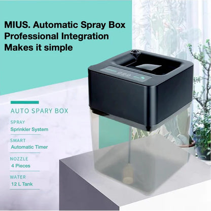 MIUS Rain Box reptile misting system 12L (1-4 Nozzle's) complete system