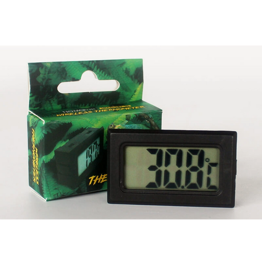 Nomoy NFF‑30 thermometer with LED display showing temperature