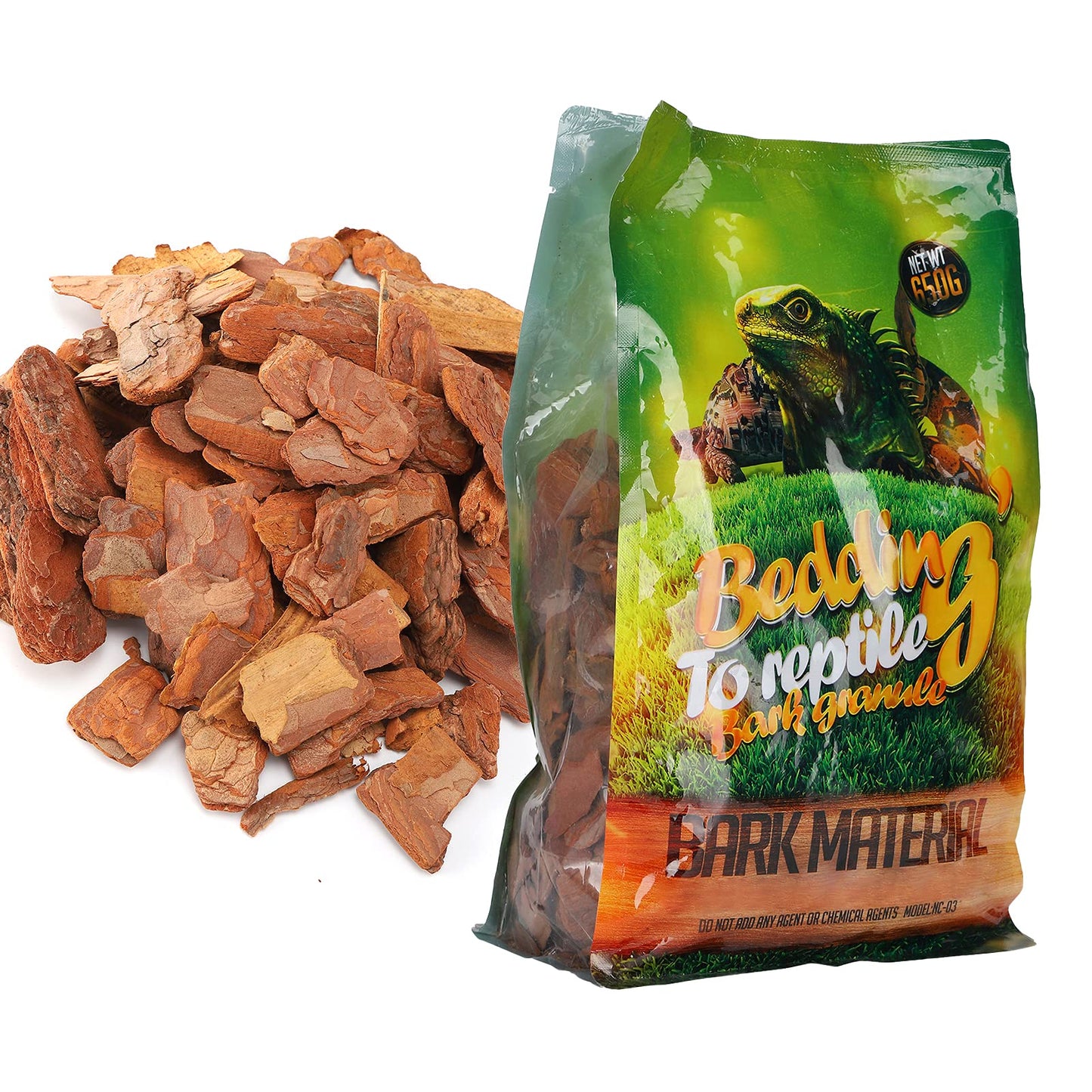 Bag of Nomoy NC-03 bark chips (L size 650g)