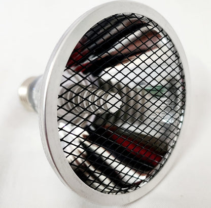 Close-up of the carbon fiber heating