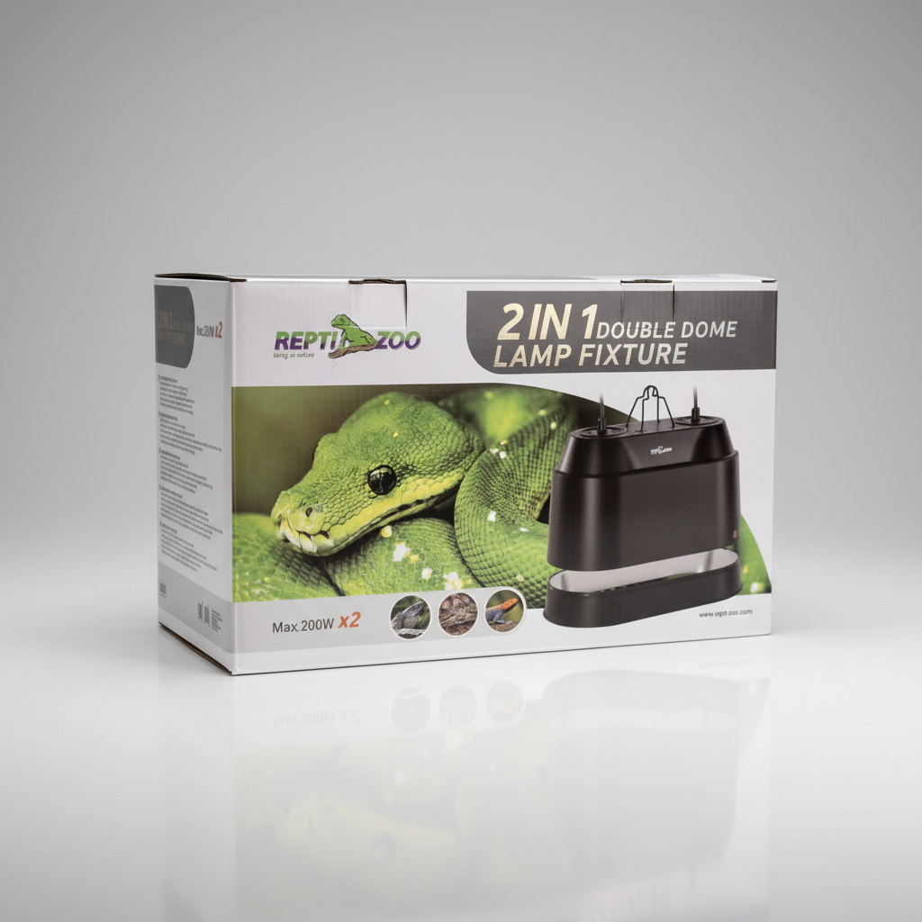 2 in 1  Reptile Double Dome 2x200W