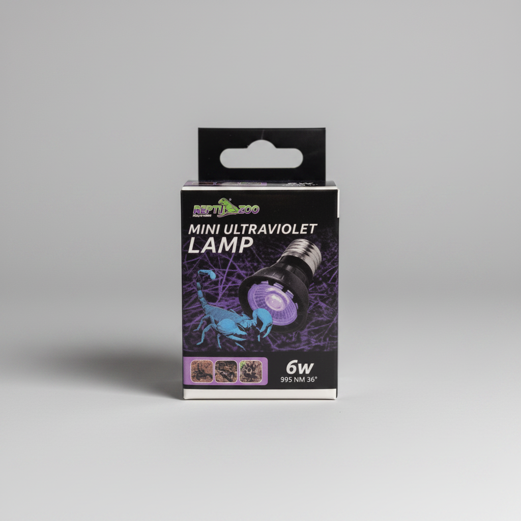 Mini Ultraviolet reptile lamp - 6W