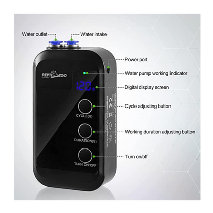 Reptizoo Pocket Timing Misting System for Reptiles-TR09