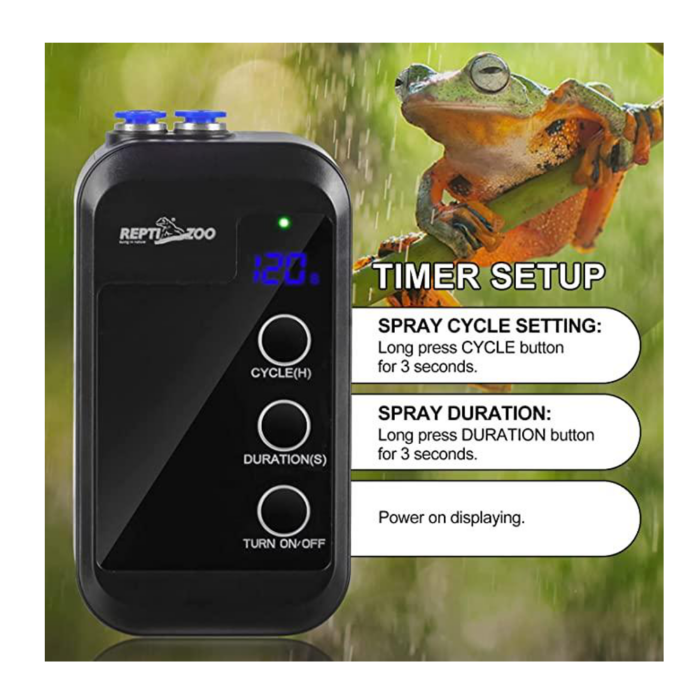 Reptizoo Pocket Timing Misting System for Reptiles-TR09