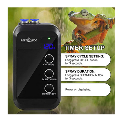 Reptizoo Pocket Timing Misting System for Reptiles-TR09