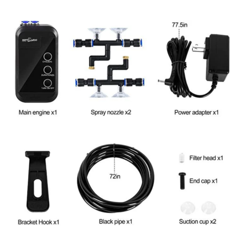 Reptizoo Pocket Timing Misting System for Reptiles-TR09