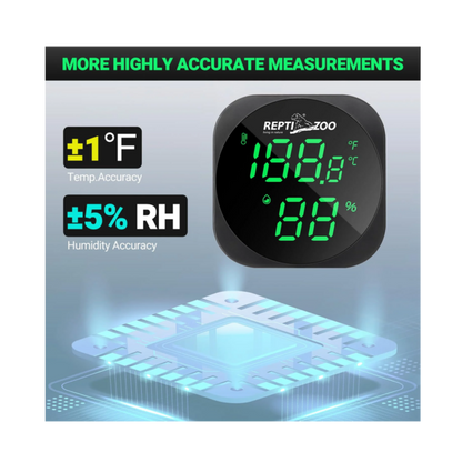 LED Digital Thermo Hygrometer for Reptiles- SH140