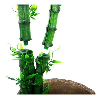 2in1 Bamboo plant dripper -Reptile fountain