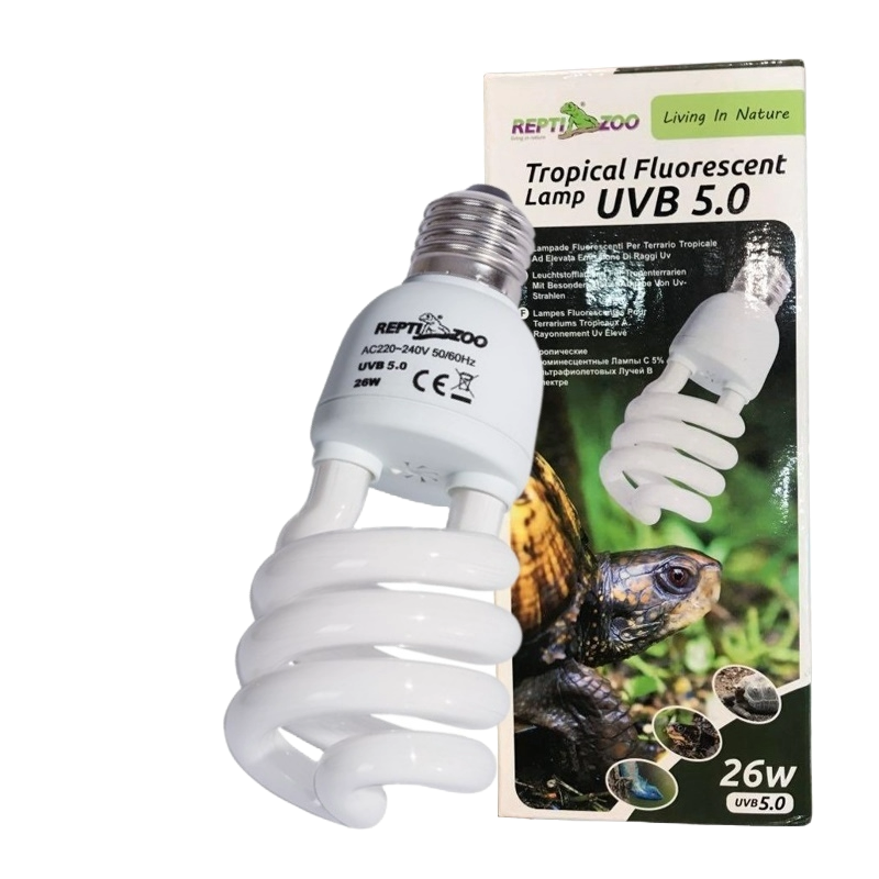 26W compact UVB lamp with E27 base