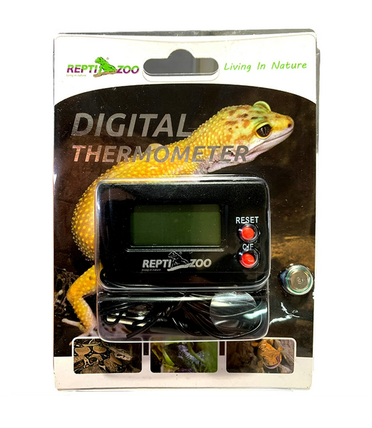 Repti Electronic Digital Thermometer with wired probe